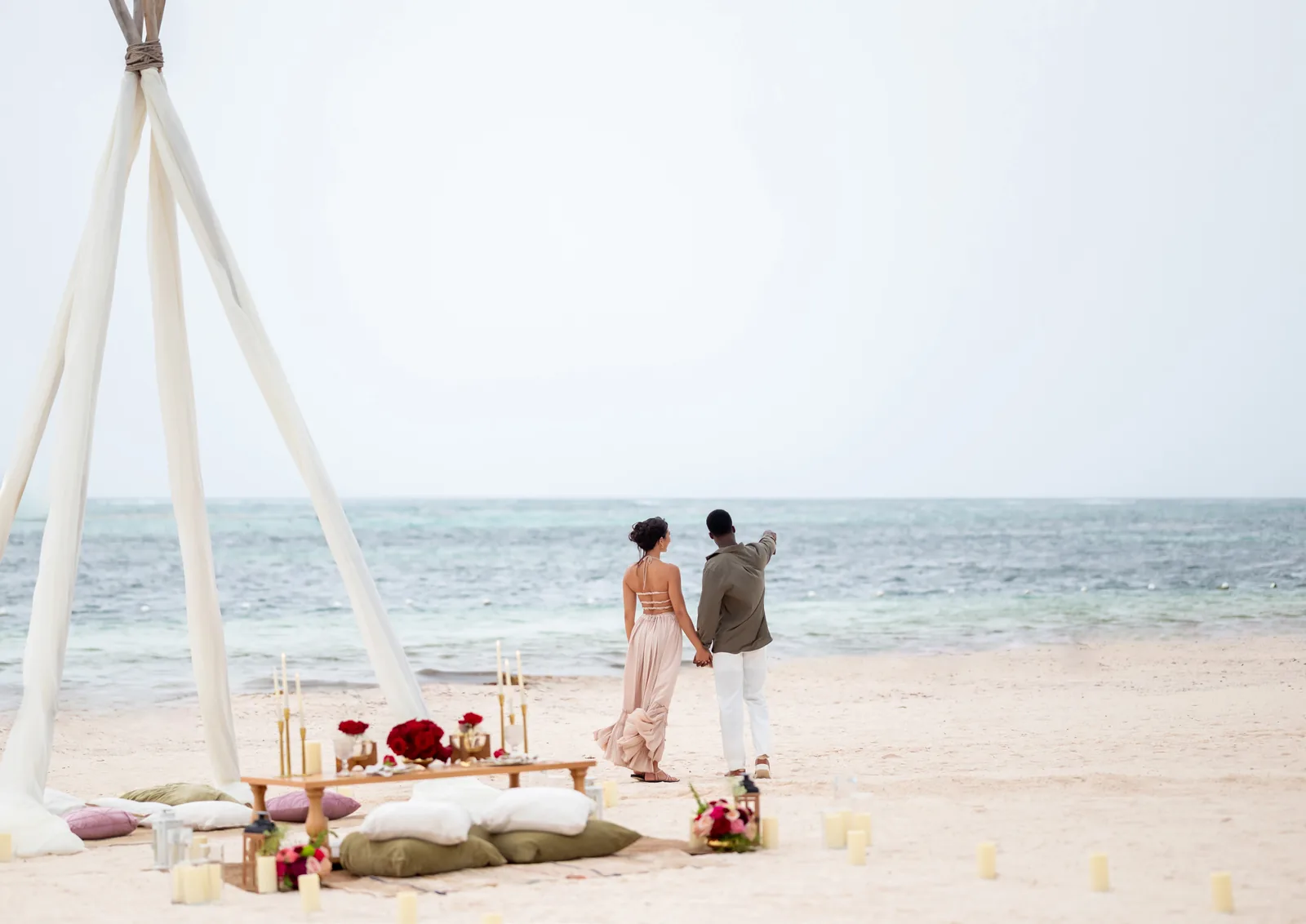 Wedding arch decoration at Lopesan Costa Bavaro